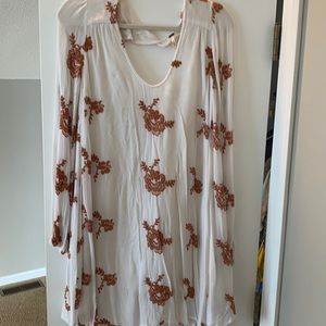Free People Embroidered Dress